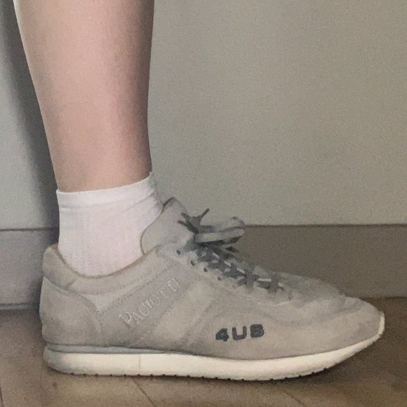 Cesare Paciotti 4US Light Gray Sneakers - Picture 1 of 8